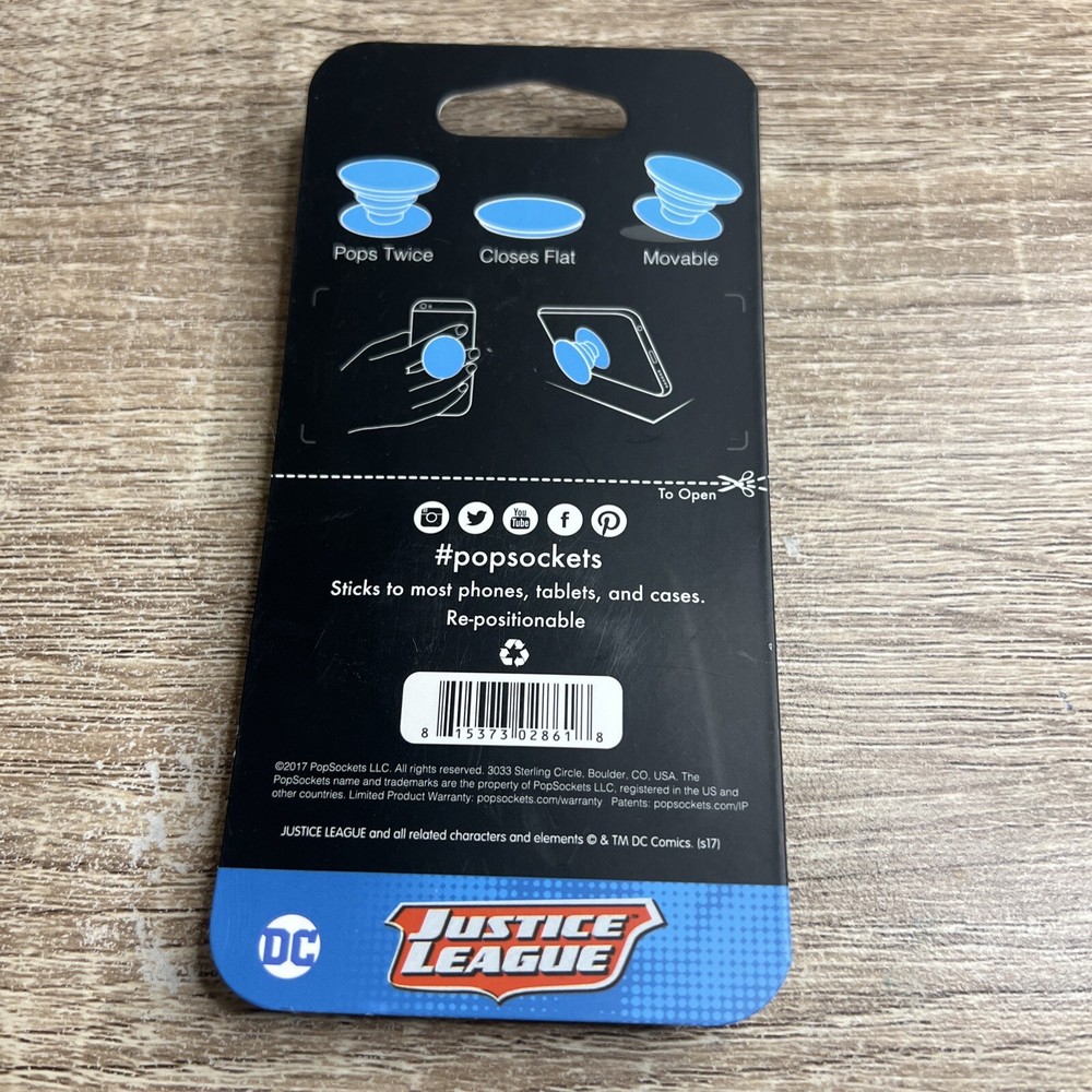 Authentic Popsockets DC Green Lantern Phone Holder Grip PopSocket Pop Socket