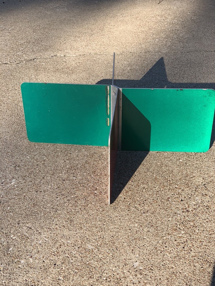 Original Railroad Switch Stand Target ( Aluminum )