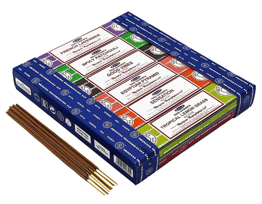 Satya 12 Pack Assorted Pack 15 Gram x 12 Packs 1ST