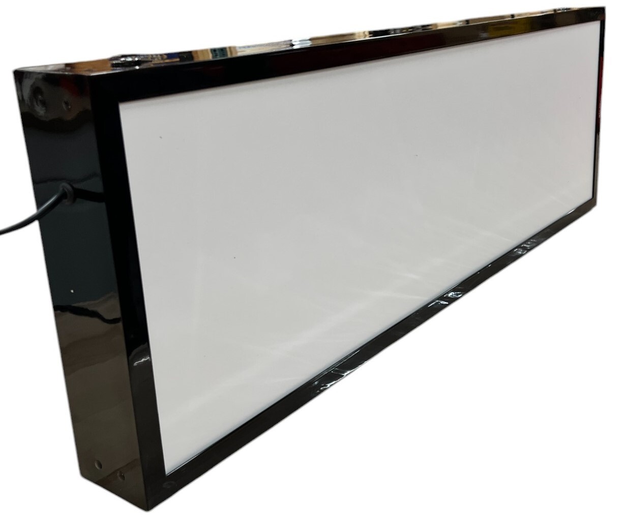 UNIROYAL Lighted Tire Dealer Sign White/Black Letters Single Sided Hanging Sign