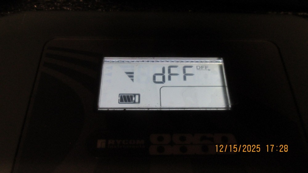Rycom transmitter 8869 with leads and ground spike + case