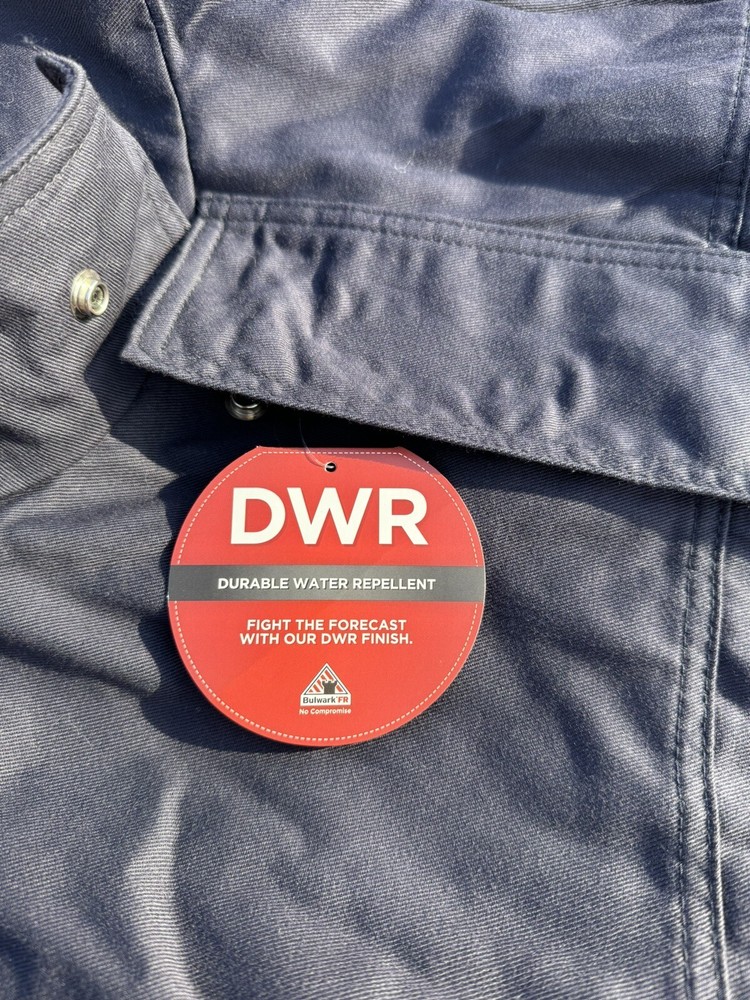 Bulwark Flame Resistant Protective Apparel Work Jacket Size 5x-Reg NWT