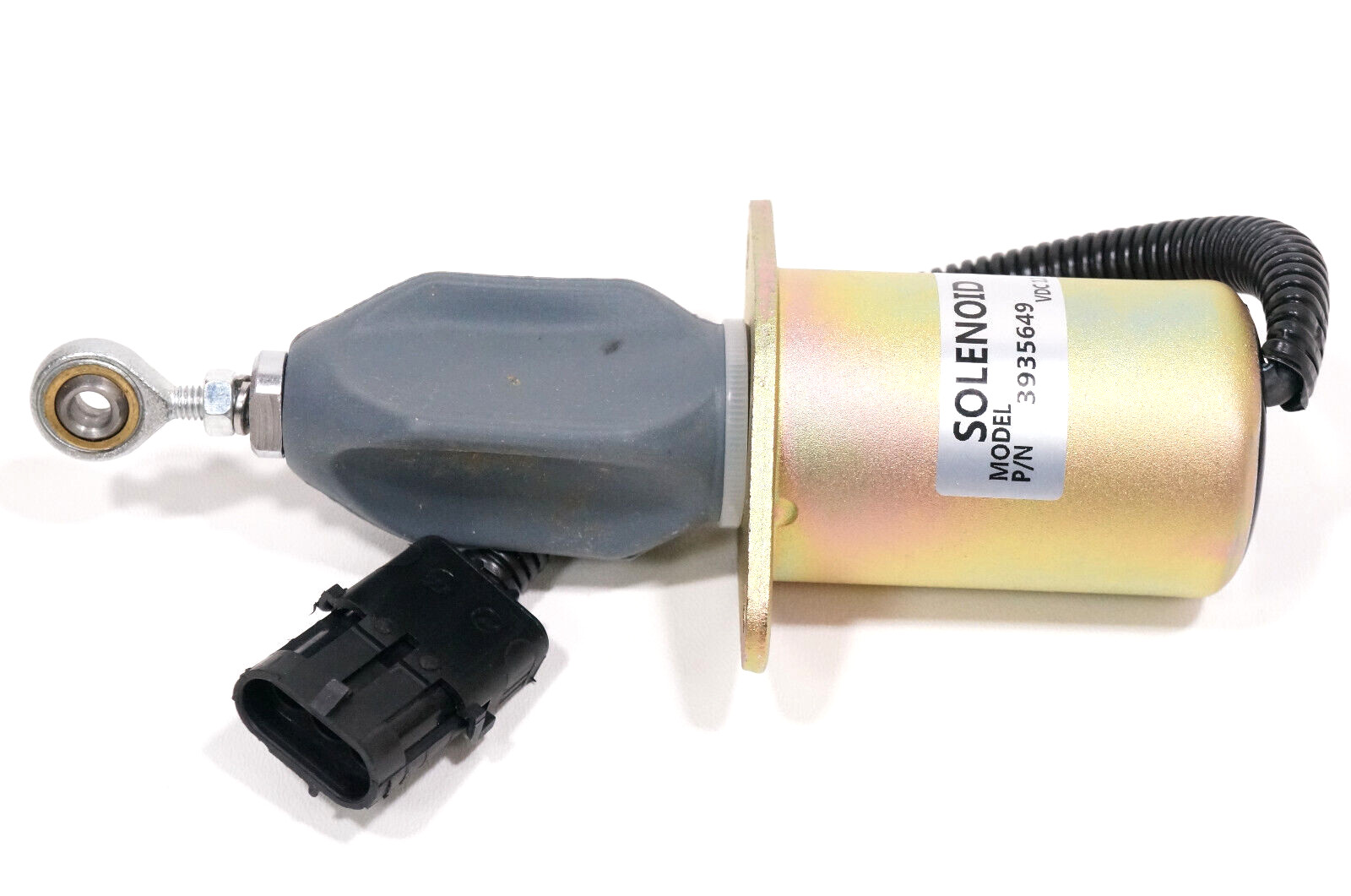 Diesel Fuel Cut Off Stop Solenoid 3935649 4946639 Cummins Shutdown Valve