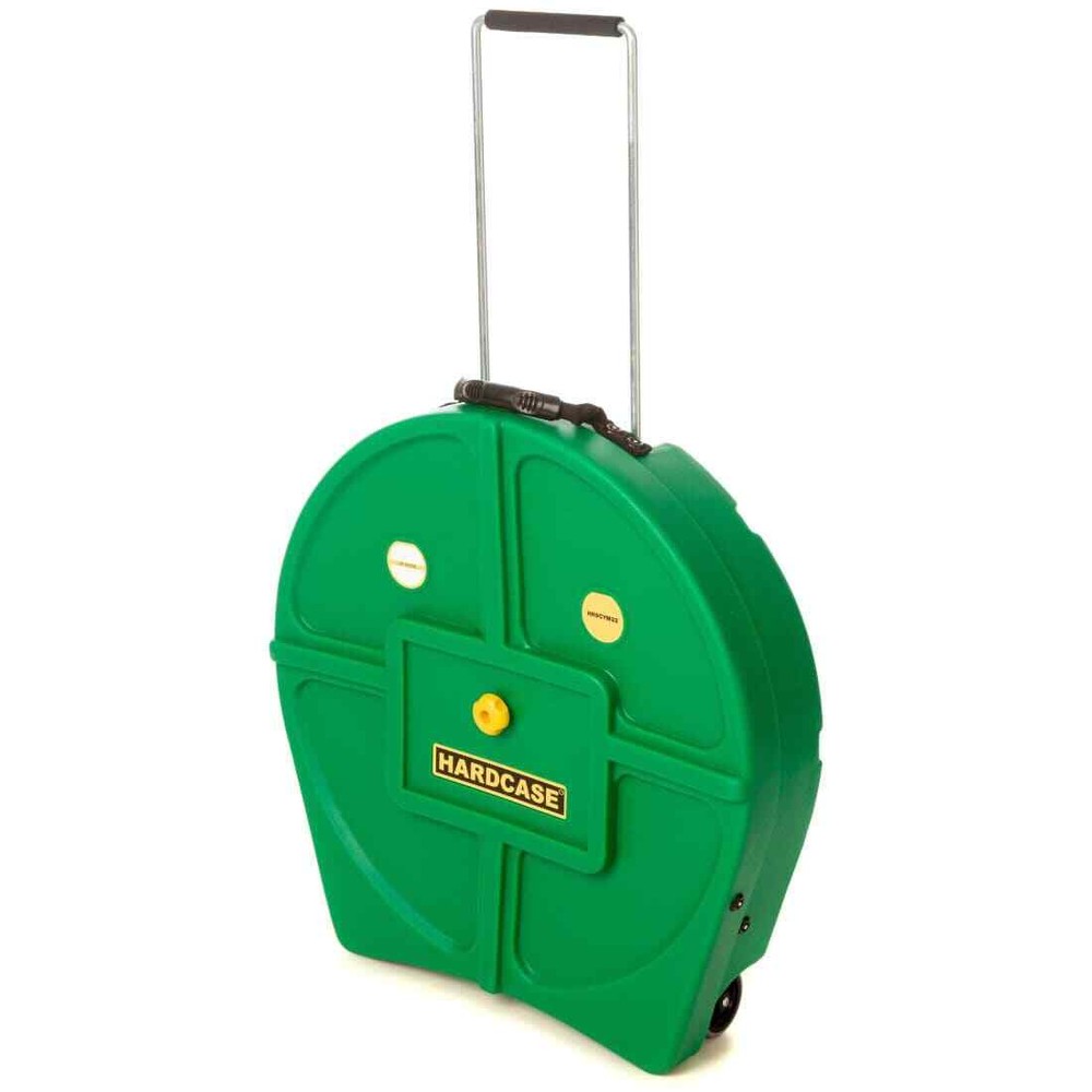 Hardcase Rolling Cymbal Case 22" Dark Green