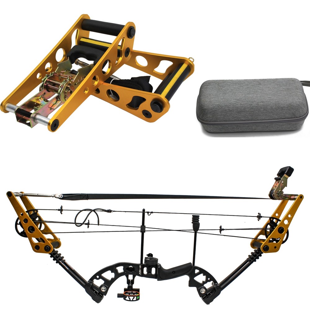 WCS Portable Compound  Bow Press open Tool Kit with EVA Case