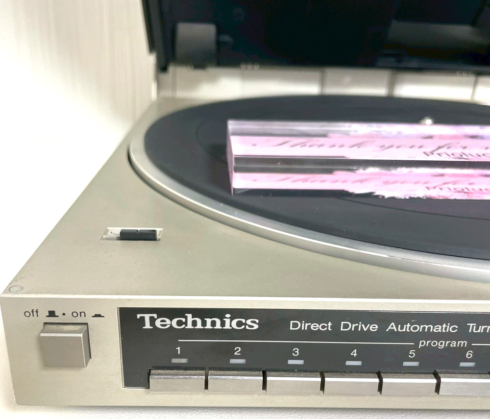 Technics SL-6 Linear Tracking Direct Drive Turntable Tested Works