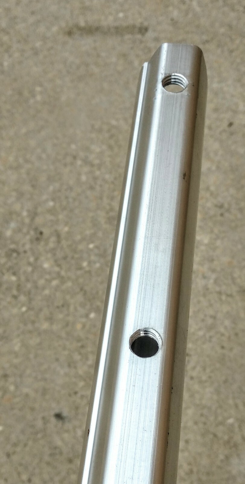 5-Spring Aluminum Lower Arm for Dump Truck Flip Tarp Systems. ** 93" Long **