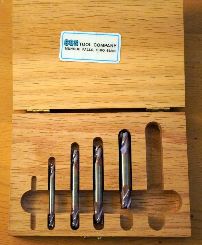KYOCERA SGS  CARBIDE DOUBLE END MILLS