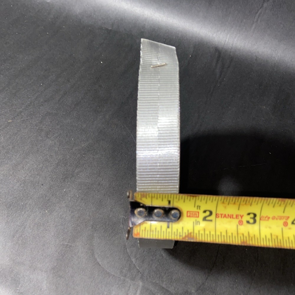 1” Silver Infinity Canopy Webbing *s3a