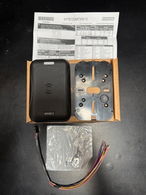 Schlage MTB15 card reader with CTE Controller