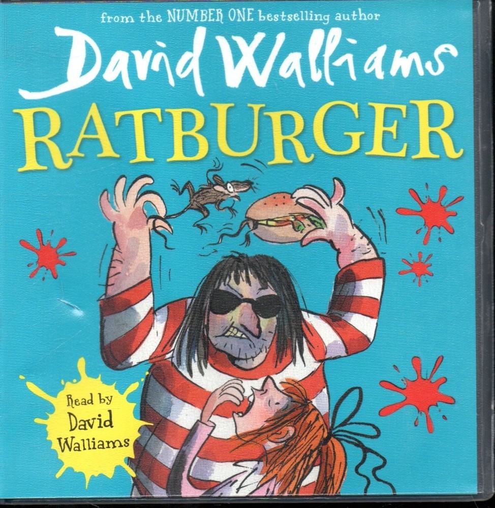 RATBURGER by David Walliams - 3xCD Audiobook *Unabridged*