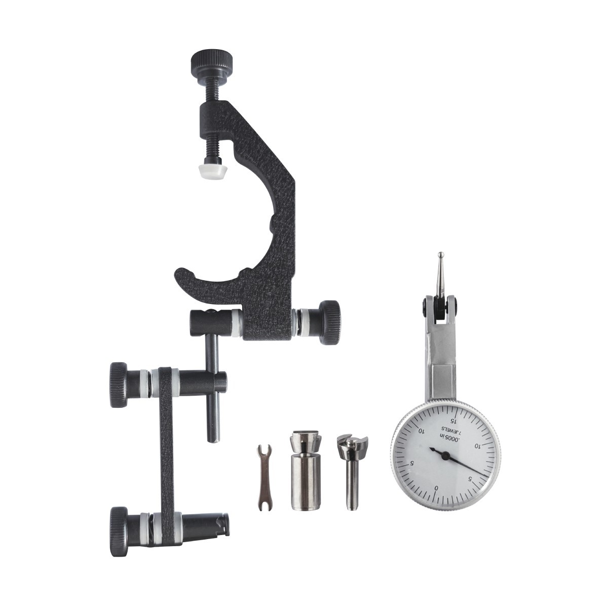 iCarbide TEST DIAL INDICATOR 0.0005" + UNIVERSAL MILL HOLDER ACCURACY .0005''