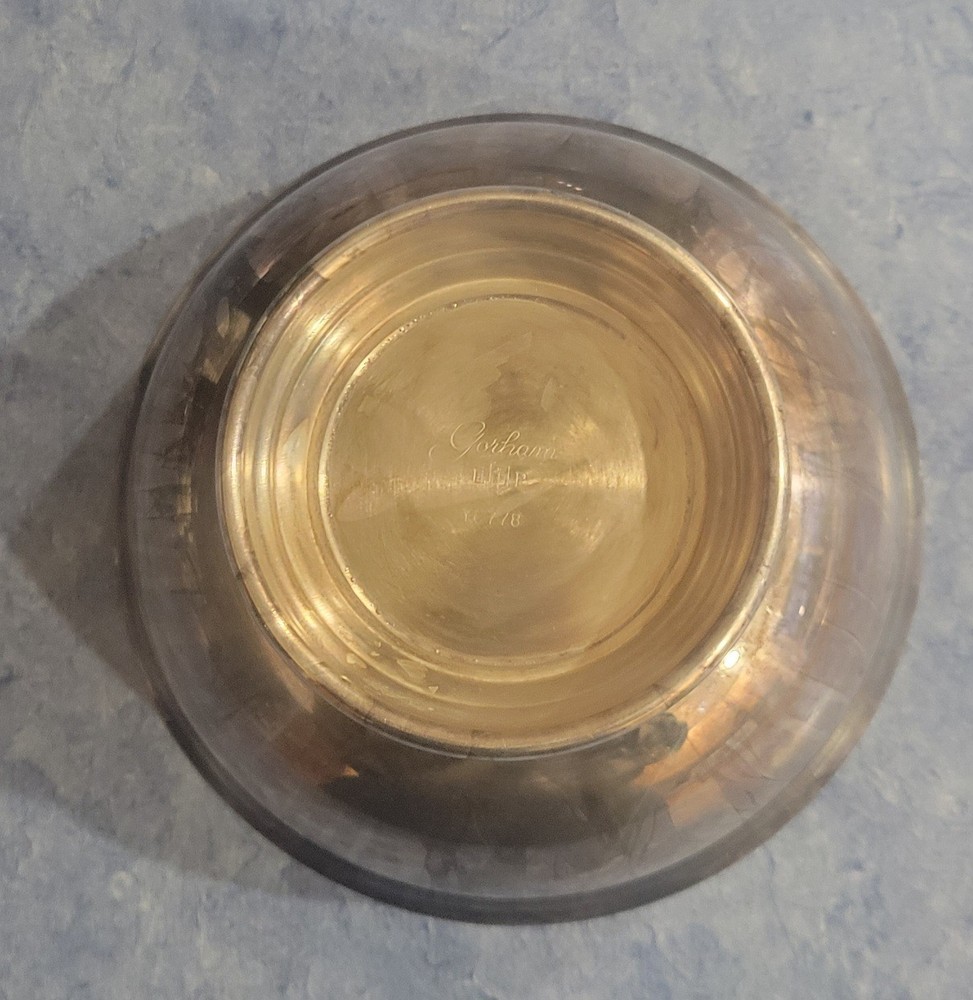 Gorham EP Silver Plated Serving Bowl 5" YC778