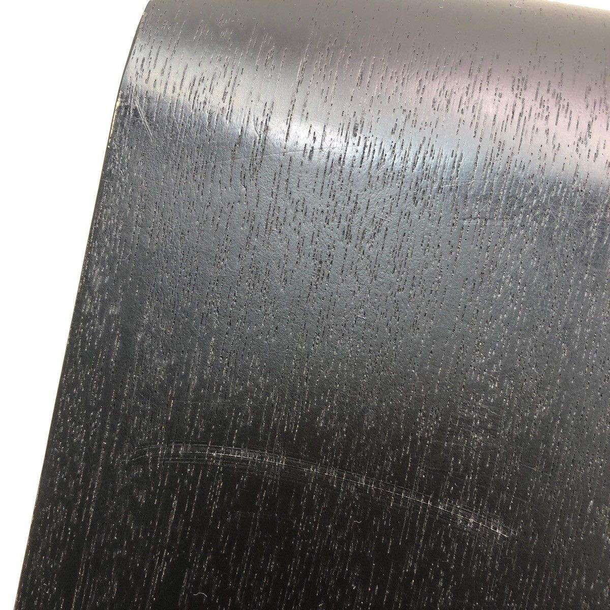 Tendo Mokko Japanese Zaisu Floor Chairs T-5812MR BX Black Set of 2 Stackable