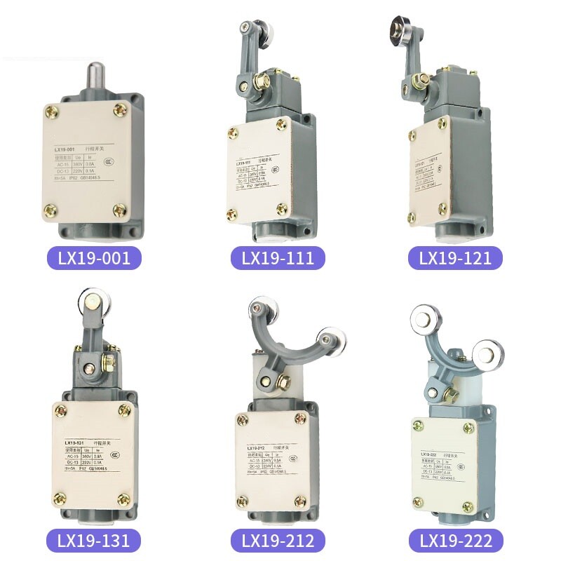 Stroke Switch limit Switch LX19-001 111 121 212 Roller Type Automatic Momentary