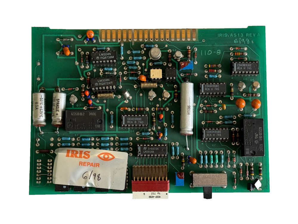 REFURBISHED IRIS A513 REV. A Circuit Board