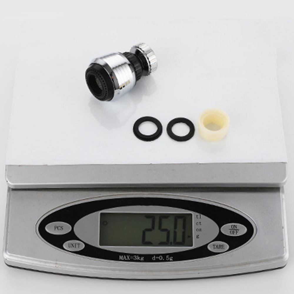 Rotating Faucet Aerator Single Handle Control Easy Installation Water Saving