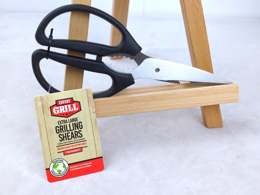 Multi-Function GRILLING SCISSORS/SHEARS, Heavy Duty, JUMBO Size/Large Hands, NEW