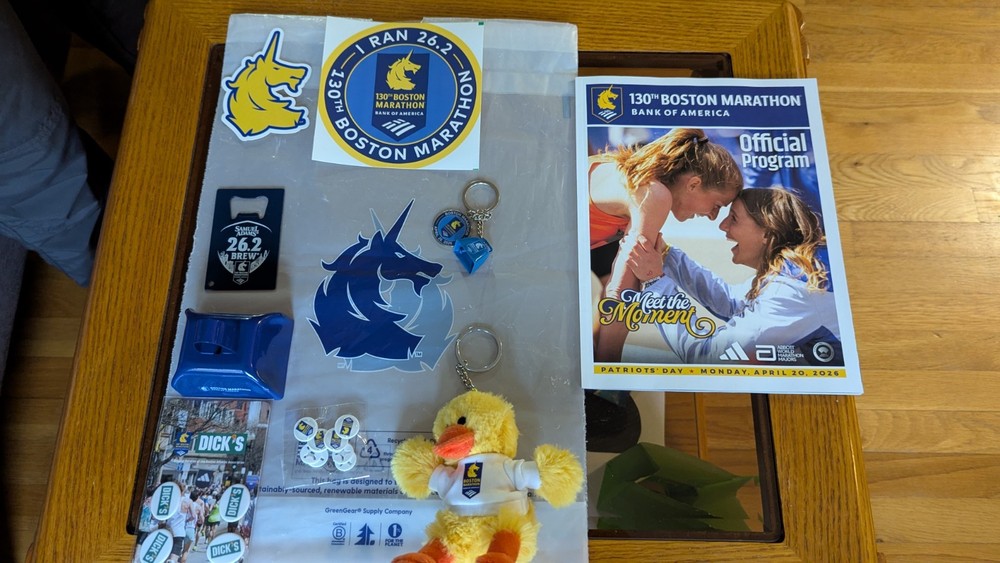 Boston Marathon Merchandise Bundle