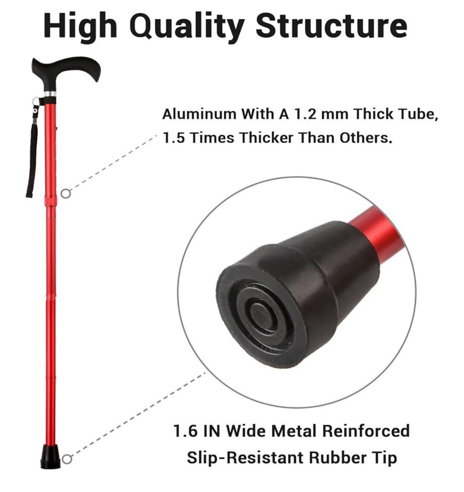 Walking Cane - Collapsible Adjustable Folding Canes 🇺🇸 Shipping 💨