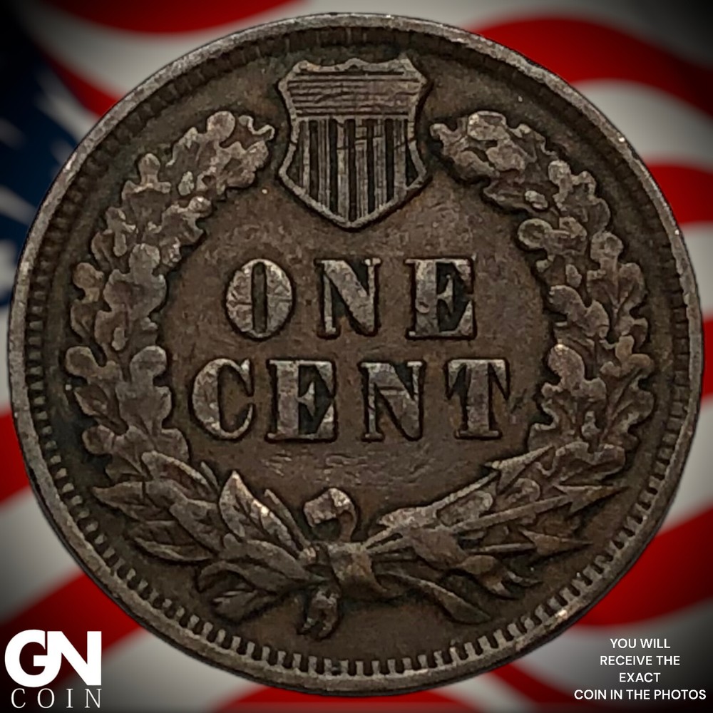 1907 Indian Head Cent Penny X0964