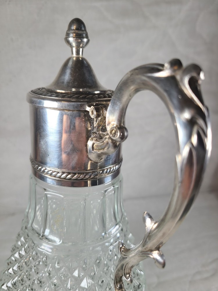 Sheraton Water Pitcher/Decanter-Silver Plate