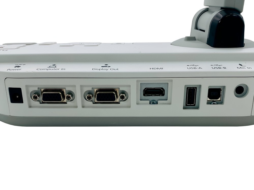 Epson ELPDC20 Digital CMOS Document Camera Visualiser USB 2.0 HDMI No AC Adapter