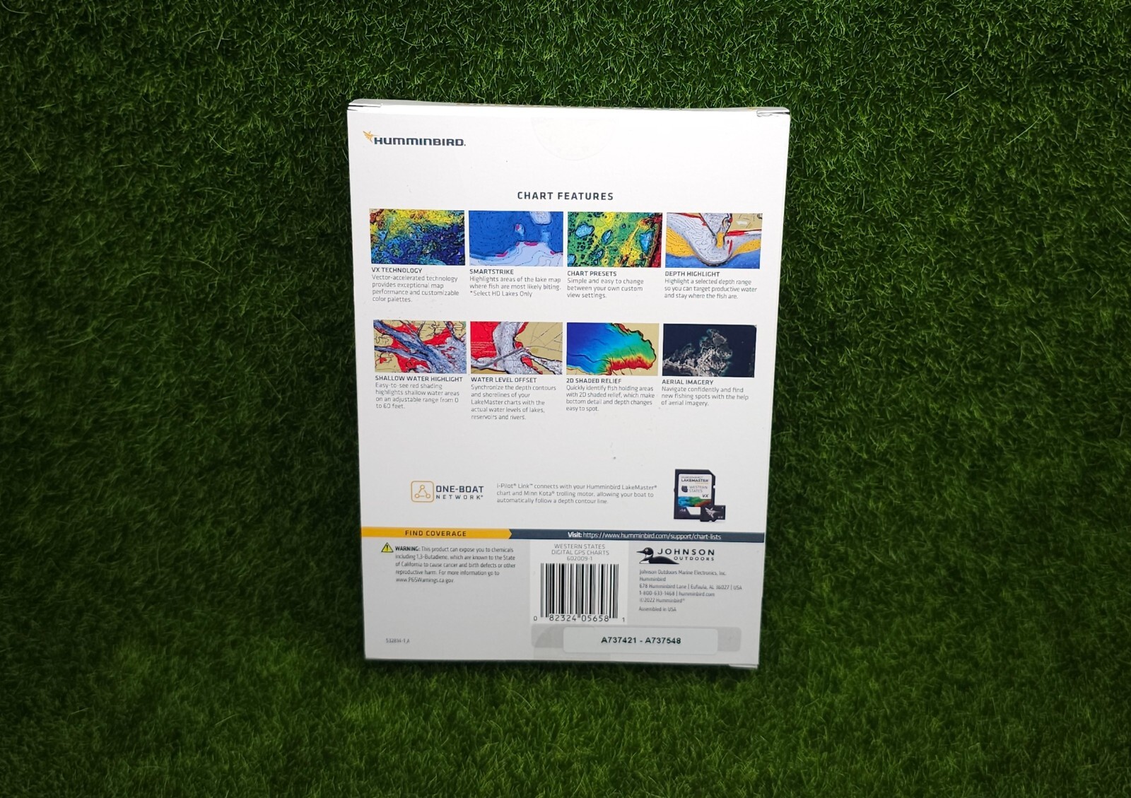 Humminbird LakeMaster VX Premium [Western States V1] APEX/SOLIX/HELIX 602009-1