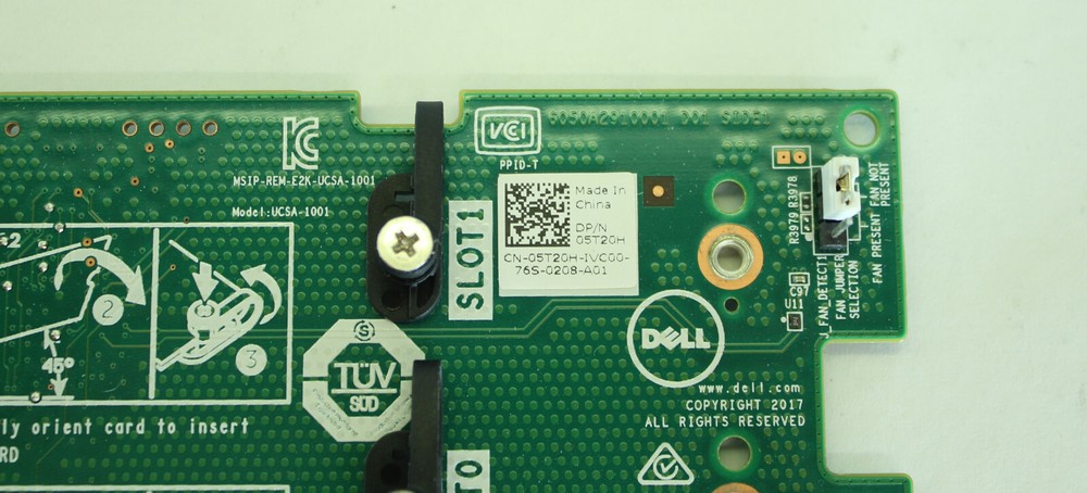 Dell SSD M2*2 Boot Optimized Server Storage Adapter PCIe Card Low Profile 05T20H