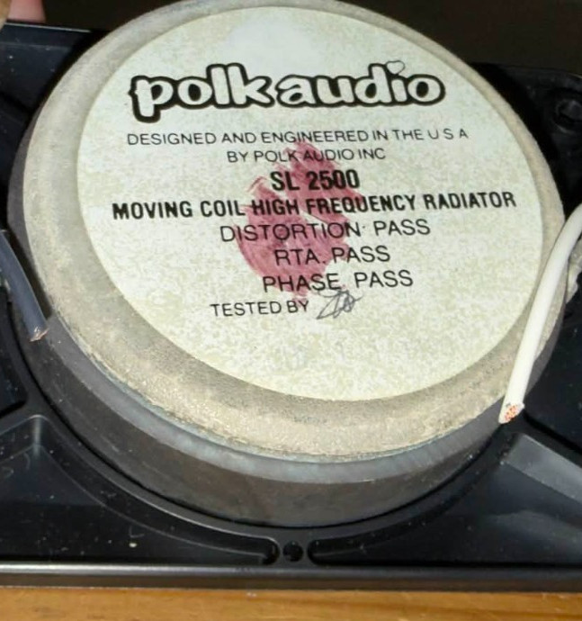 Polk Audio SL-2500 Tweeter