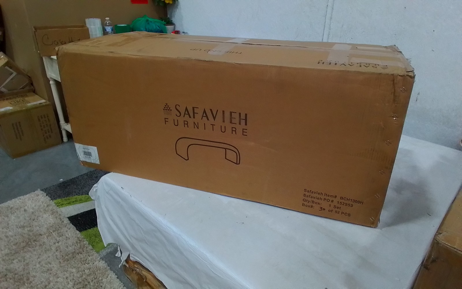 Safavieh TENKO BENCH, Reduced Price 2172778103 BCH1300H