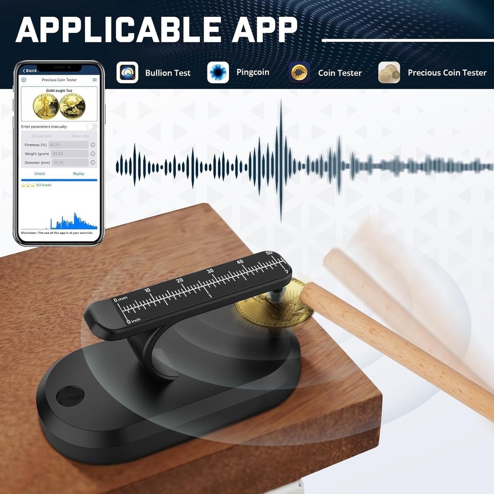 Coin Ping Tester - Authenticity Verification