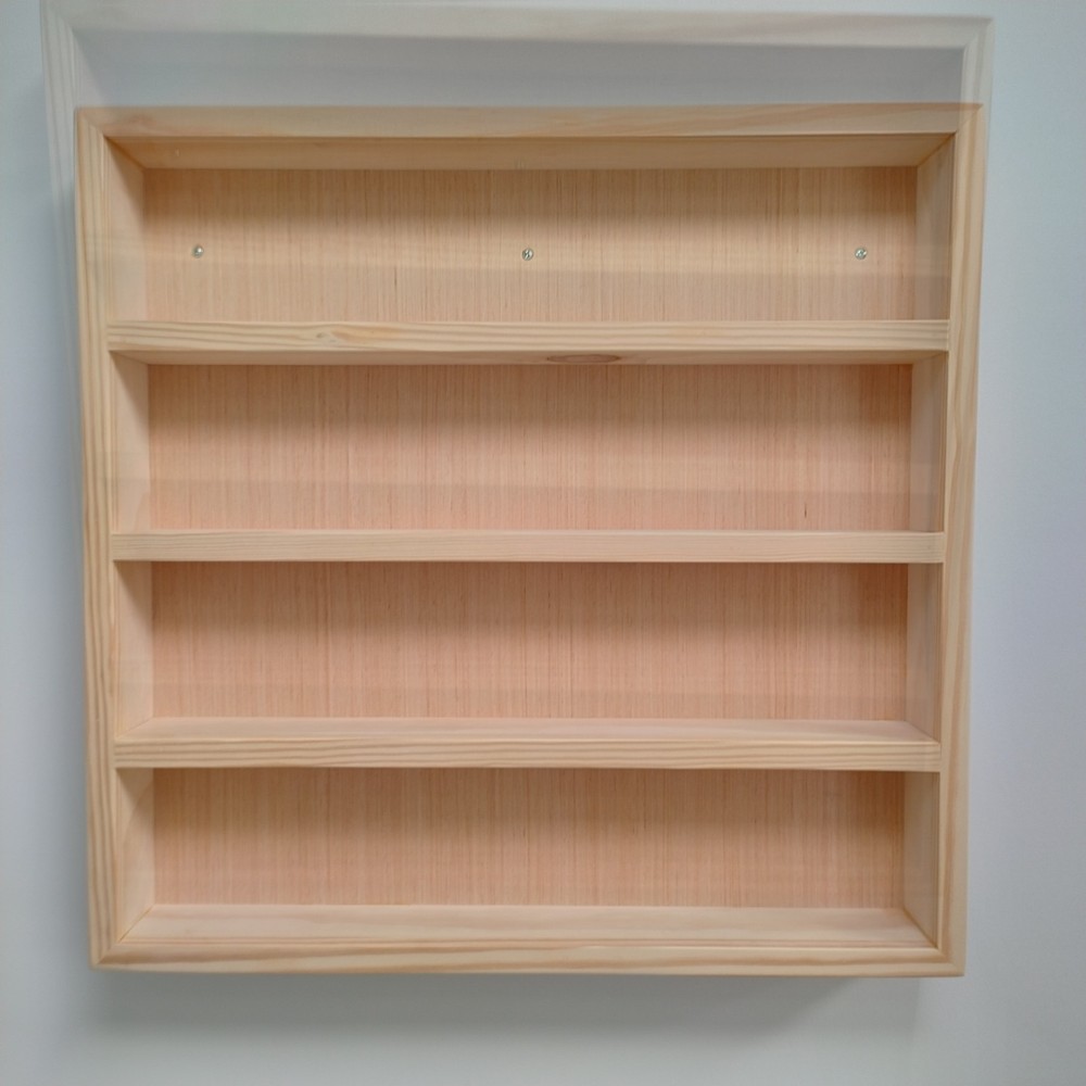 Wooden Cassette Storage Display Rack 120