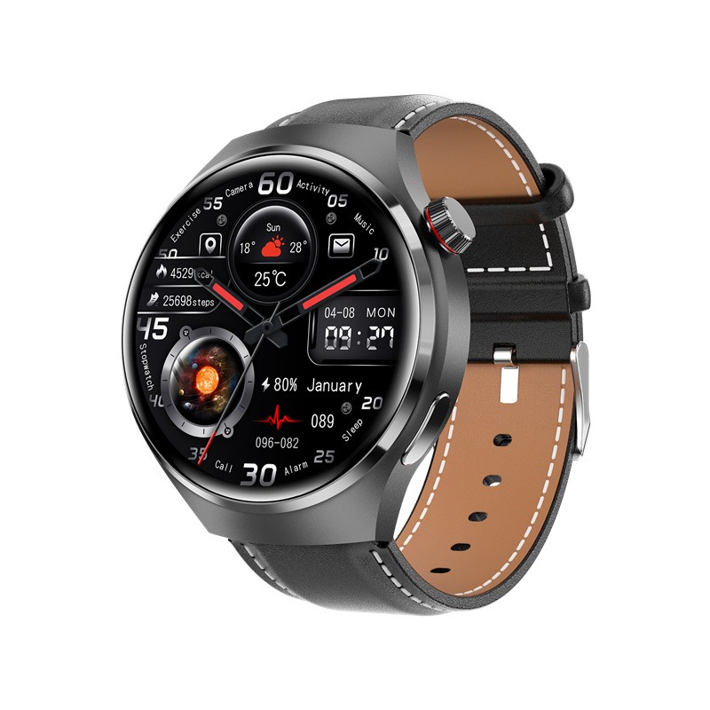 Bluetooth-Compatible Talking Round Watch Waterproof HD Screen For Android IOS