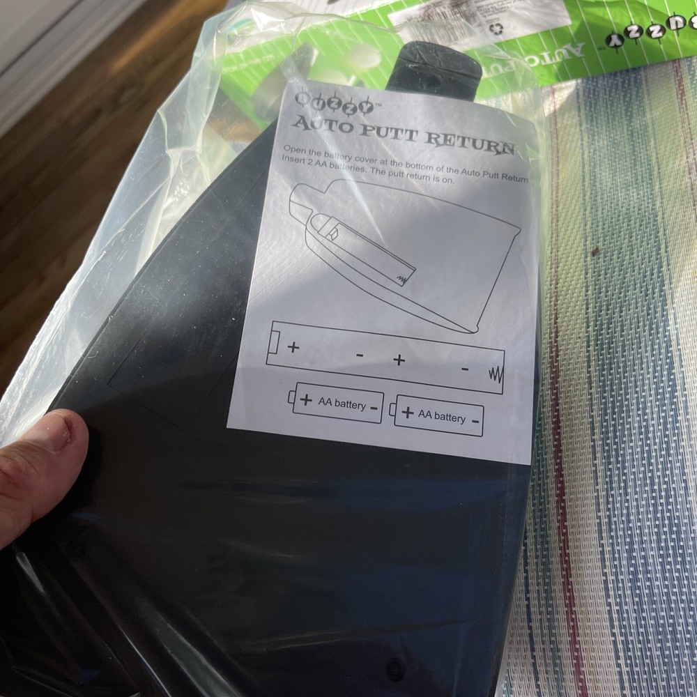 Buzzy Auto Putt Return Device NEW Lightweight Practice Golf Putting