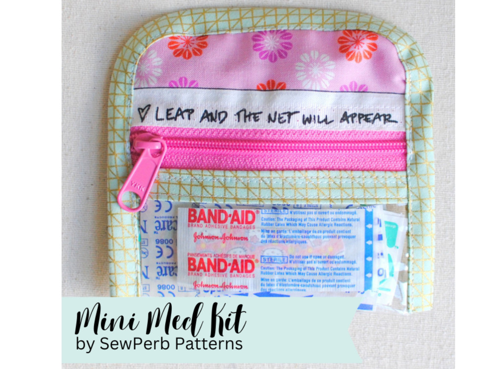 Mini Med Kit Sewing Pattern PDF | First Aid & Emergency Pouch | Easy DIY Project