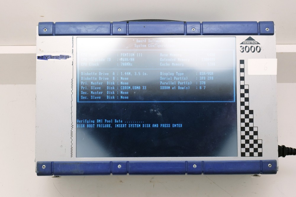 Dewetron DEWE-3000 Data Acquisition System – No HDD