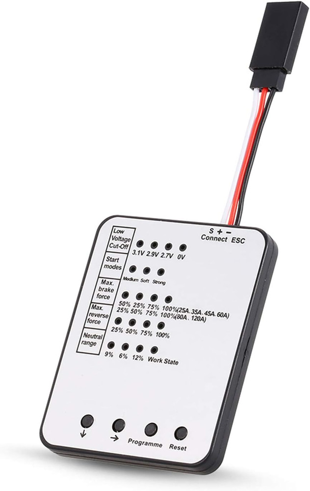 Programming Card for Surpass Hobby ESC Brushless Electronic Speed Controller