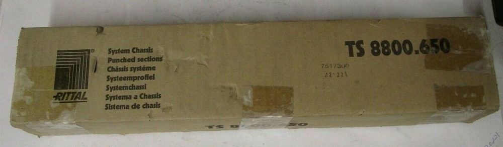 Rittal TS 8800.650 Punched Section Mounting Flange