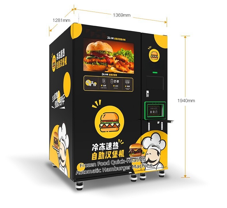 Automatic Microwave Food Vending Machine