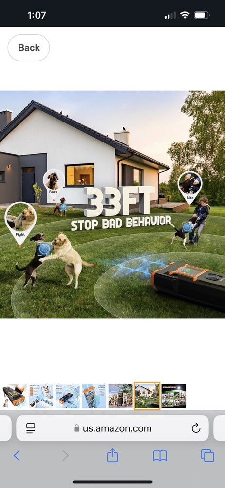 Tadise Sonic Bark Deterrents