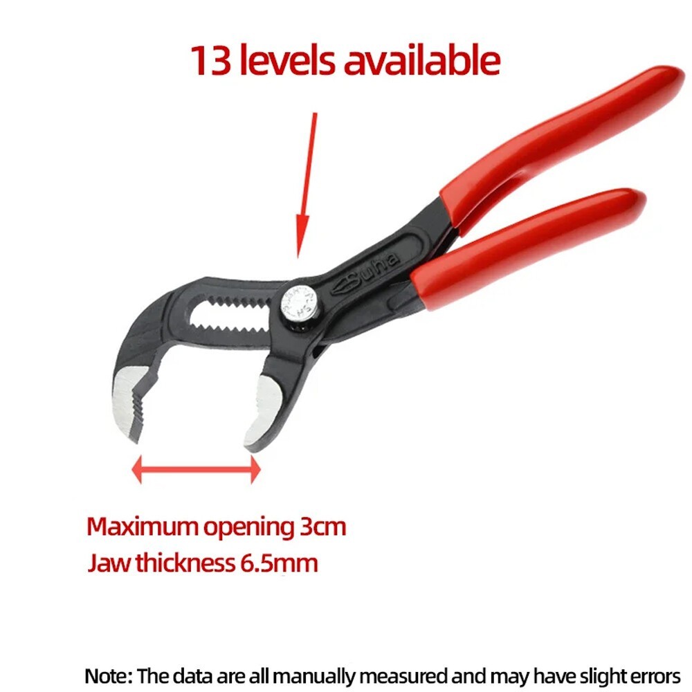 Multifunctional Mini 5inch Pump Clamp Small Pipe Pliers Button Adjustable Wrench