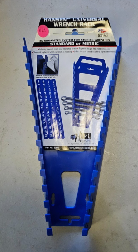 Hansen Universal Wrench Rack 5300