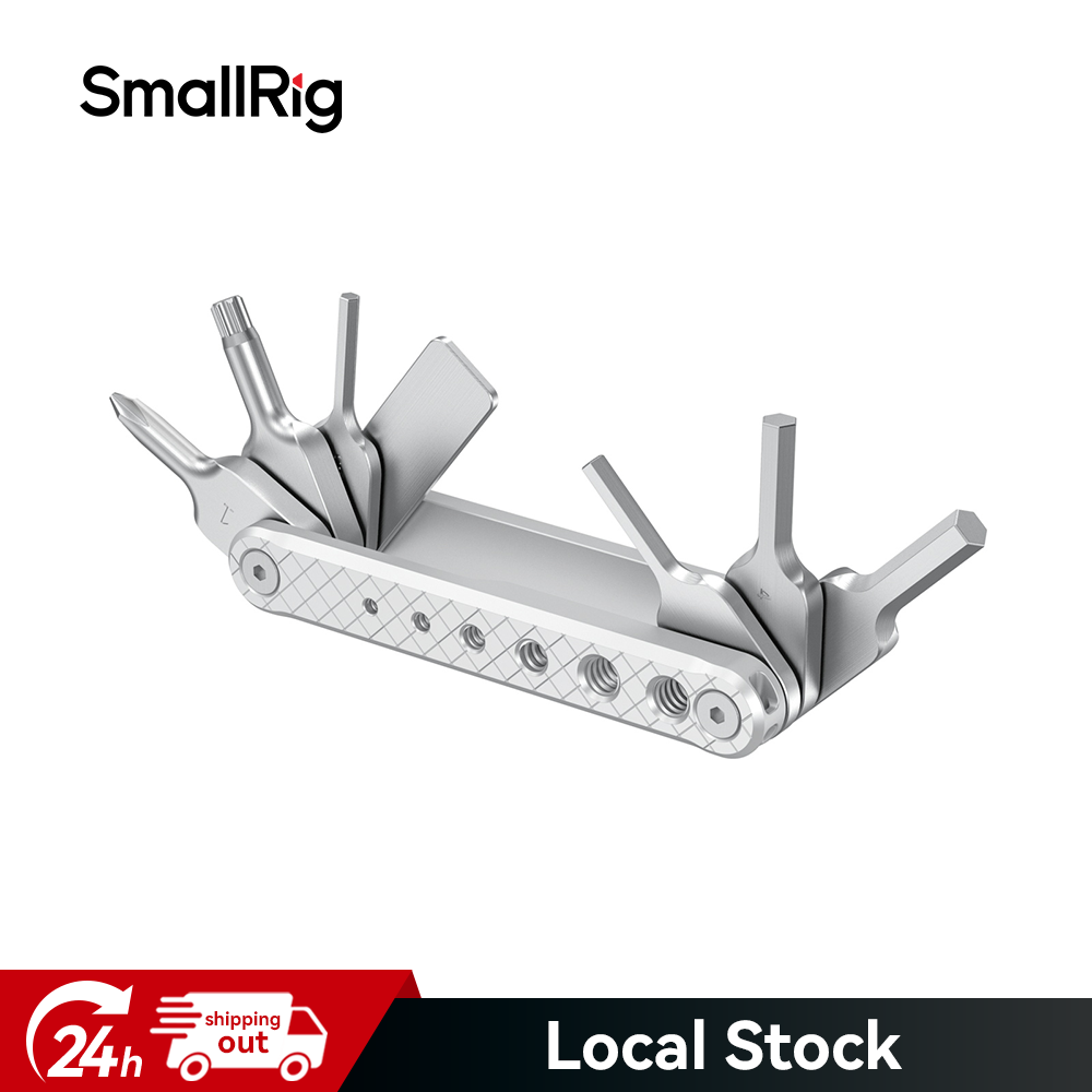 SmallRig Folding Screwdrivers Camera Tool Set with Wrenches Slotted-2213