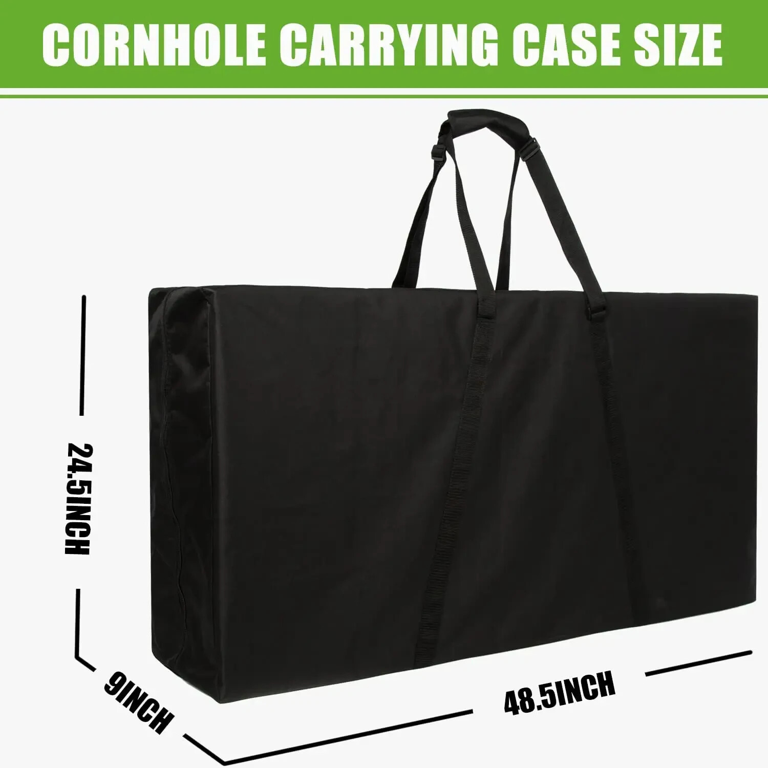 SALE!!! Premium Cornhole Carrying Case Weatherproof Bag 48.5' x 24.5' x 9"