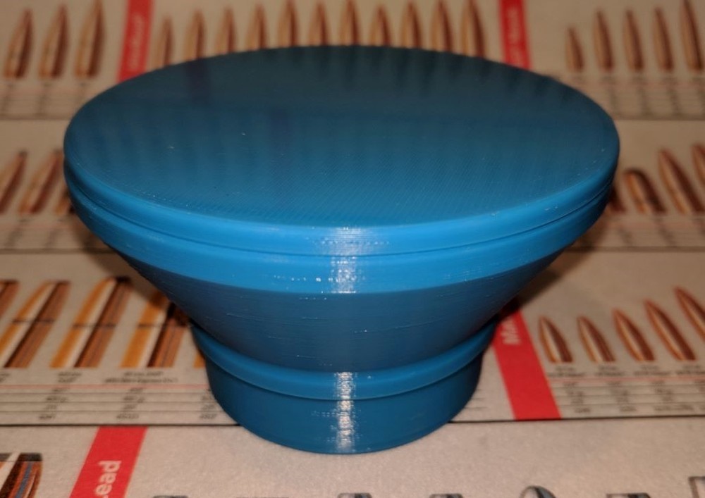 POWDER FUNNEL and COMPONENT SEPARATOR for the Dillon Powder Dispenser