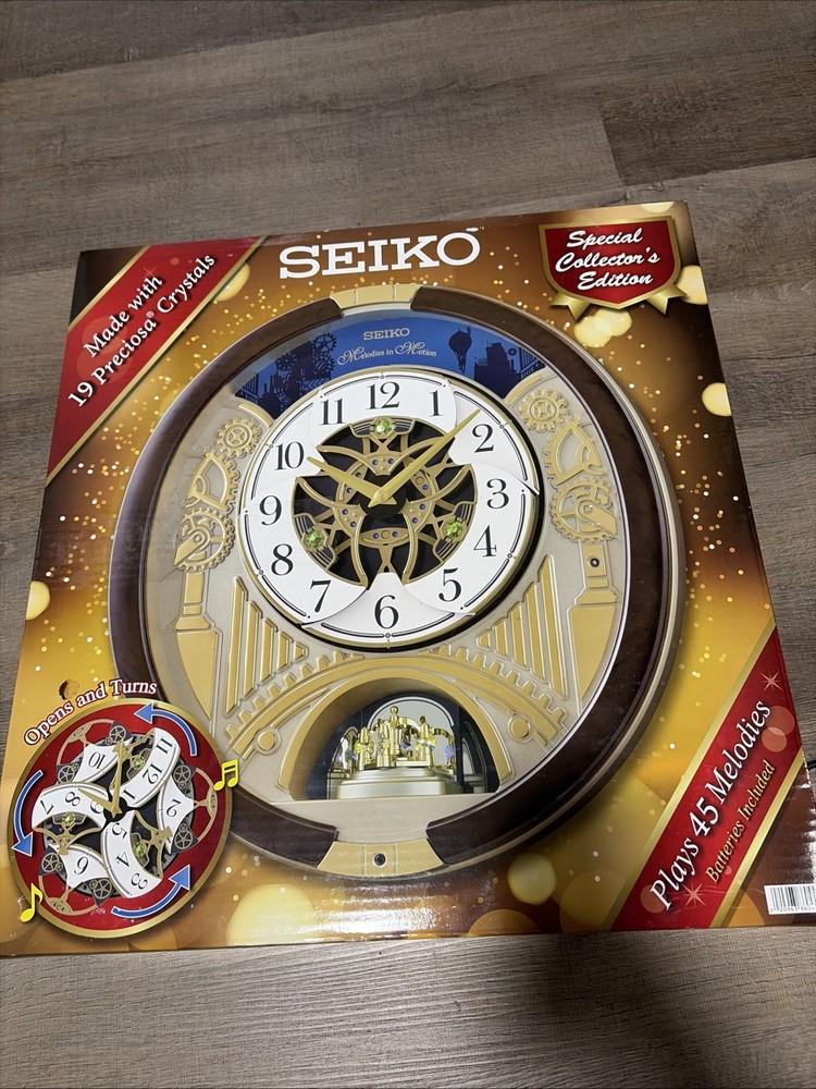 Seiko Crystal Clock