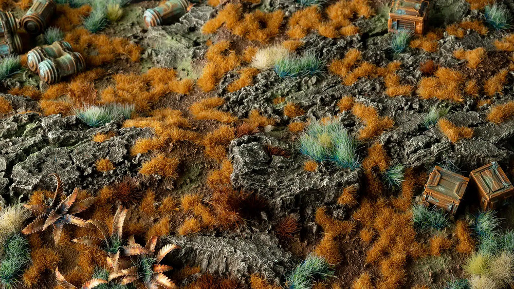 Gamers Grass: Copper Brown Tuft (2mm)