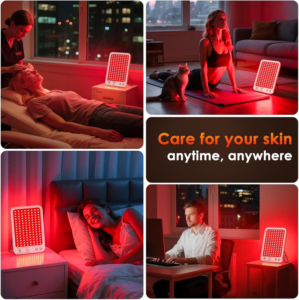 Red Light Therapy for Face Light Therapy Lamp Infrared