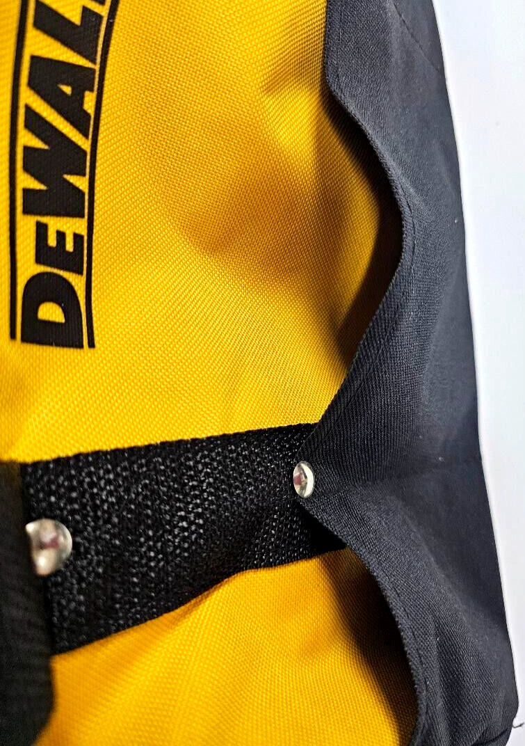 1) Dewalt Tool Bag Case 15" x 10 x 9 Canvas For 20V Drill, Battery, Pocket Rails